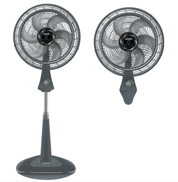 Ventilador Silence Force Plus 2 en 1 Gris Samura