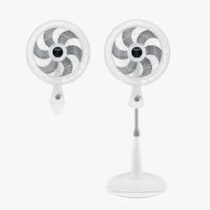 Ventilador Silence Force Plus 2 en 1 Blanco Samurai