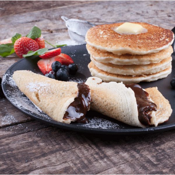 Sarten Comal Para Pancakes de Hierro Fundido 26.6 cm