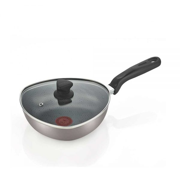 Wok Mas 24cm A/A Tapa Vidrio Talent Imusa