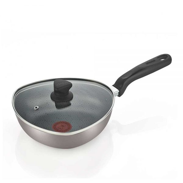 Wok Mas 30cm A/A Tapa Vidrio Talent Imusa