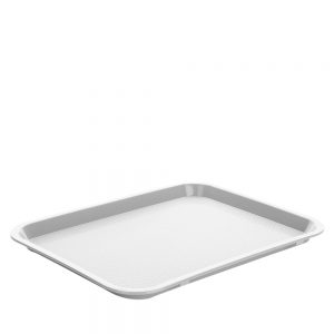 Bandeja Autoservicio Pequeña 27 X 35 Cm Blanco Estra