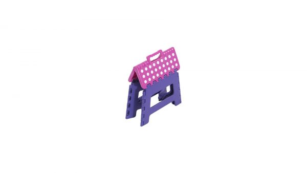 Butaco Plegable Pequeño Morado Rosado Rimax