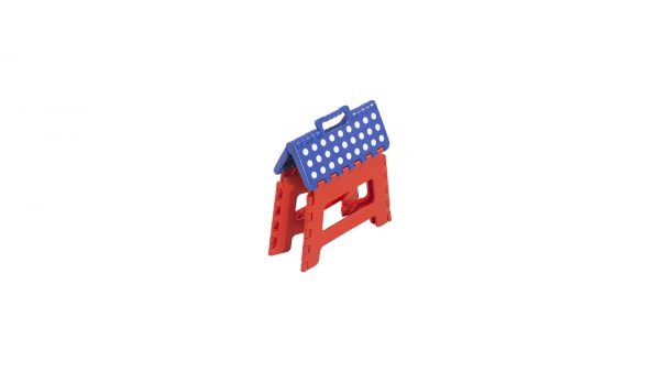 Butaco Plegable Pequeño Rojo Azul Rimax