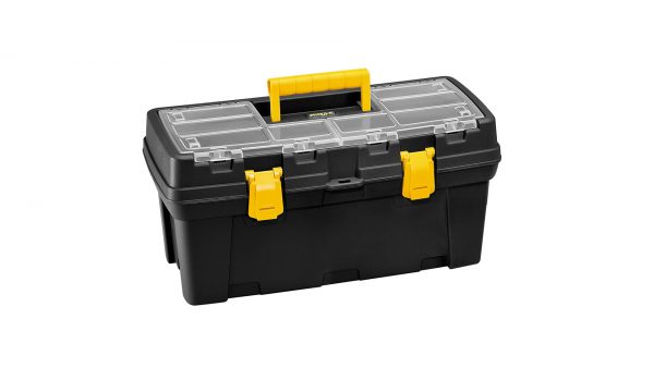 Caja Herramientas 20" Plus Cerradura Plástica Negra Rimax