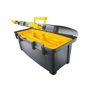 Caja Herramientas 22" Tapa Organizadora Negra Rimax