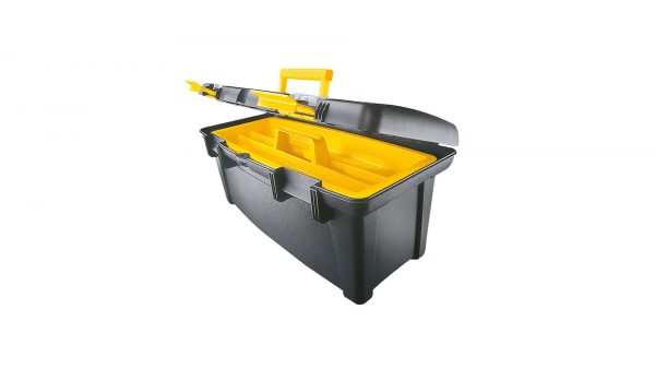 Caja Herramientas 22" Tapa Organizadora Negra Rimax