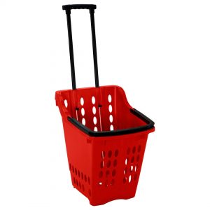 Cesta Transport Rojo Rimax