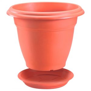 Matera Red 60cm Con Plato Terracota Rimax