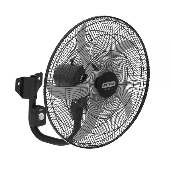 Ventilador Air Pro Pared 50 Cm Negro Samurai