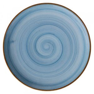 Plato Pando Coupe 17.7cm Artisan Azul Corona