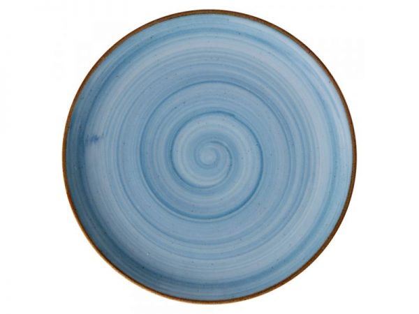 Plato Pando Coupe 17.7cm Artisan Azul Corona