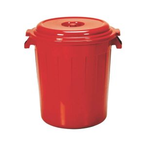 Tanque 160 Litros Con Tapa Rojo Colplast