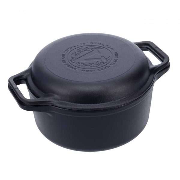 Combo Cooker 6QT (5.7 Lt) 26 CM de Hierro Fundido Victoria