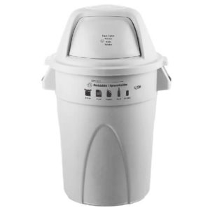 Contenedor Élite 121 Lt Blanco Reciclable Aprovechable Estra