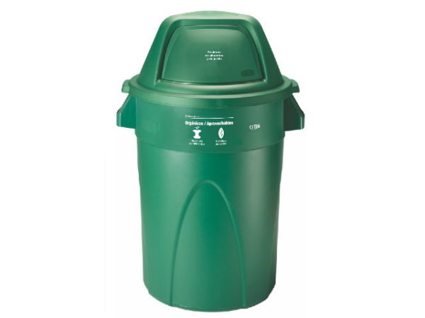 Contenedor Élite 121 Lt Verde Orgánico Aprovechable Estra