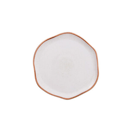 PLATO PANDO 16.3CM ANCESTRAL ARTISAN BEI