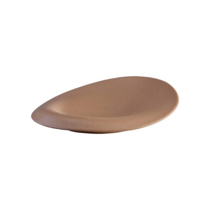 PLATO HONDO 27.6CM COLOR BEIGE ENVEJECID