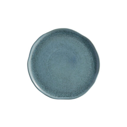 PLATO IRREGULAR 24CM AZUL ENVEJECIDO